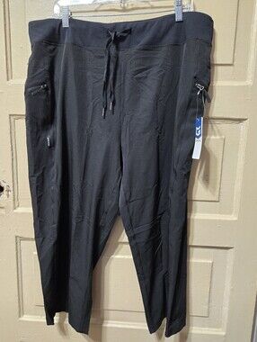 Gradual Cropped Black Drawstring Sweatpants NWT Size: XXL